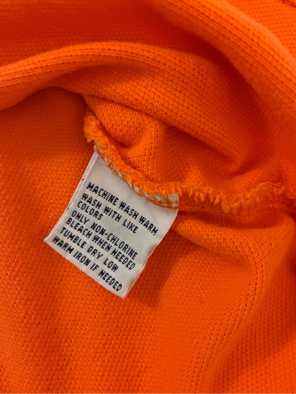 Polo Ralph Lauren Orange Polo Shirt - Picture 3 of 3